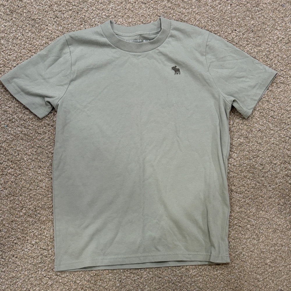 Abercrombie Kids Boys  Short Sleeve Crew Neck T-Shirt - light Green